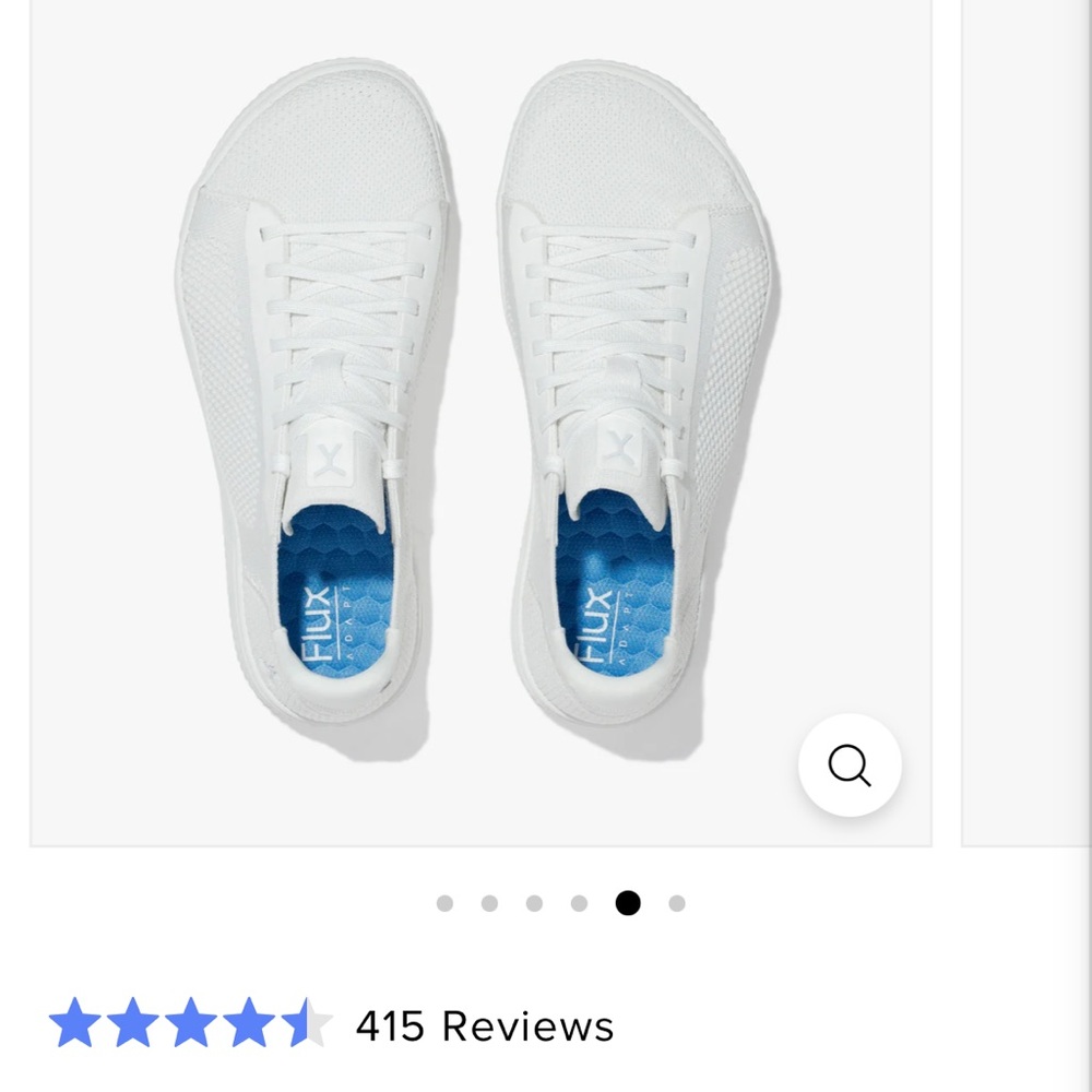 Flux Footwear Adapt Trainer Women's White Sneakers